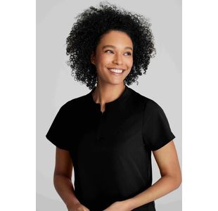One Flux Scrub Top Black 5Xl