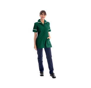 Female Nursing Tunic Bottle Green 32