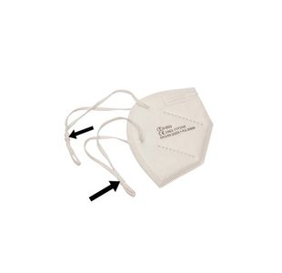 Ffp2 Face Mask Non Valved White Pk10