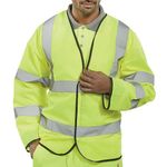 Long Sleeve Jerkin Saturn Yellow 5Xl