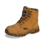 Click Wpf Safety Boots 1Pr Tan 8