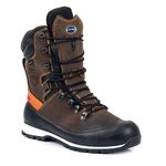 Forestry Chainsaw Boots 1Pr Brown 9