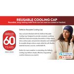 Deflecto Reusable Cool/Heat Cap Blu