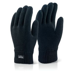 Ladies Thinsulate Gloves Black