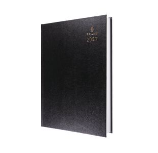 Collins A4 Desk Diary 2Ppd Blk 2027
