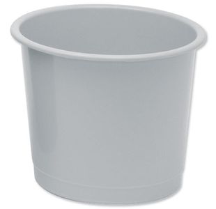 Waste Bin Pp 14 Litre 304X254Mm Grey