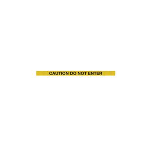Twin Ylw Pst Do Not Entr Ylw/Blk Pk2