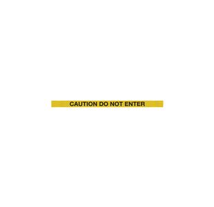 Wallpro 300 Blk Do Not Enter Ylw/Blk