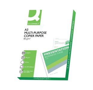 Q-Connect Copier Paper A3 Wht Pk2500