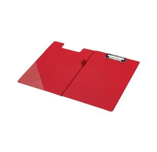 Q-Connect Pvc Fold Clipboard A4 Red