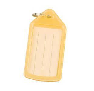 Q-Connect Sliding Key Fob Ylw Pk40