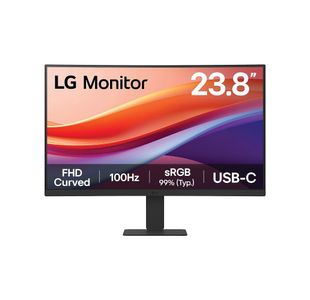 Lg 24In Monitor Va Fhd 100Hz Curved