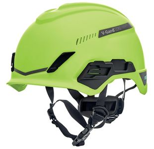 V-Gard H1 Tri-Vented Saf Helmet Lgrn