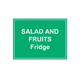 Salad Fruits Sign Save Vnl 150X200