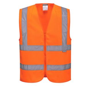 Hi-Vis Band/Brace Vest Org L Pk10