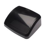 2Work Plastic 10L Swing Bin Lid Blk