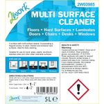 2Work Multi Surf Cleaner 5L Concent