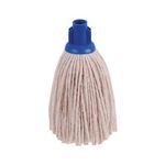 2Work 12Oz Py Smooth Mop Blue Pk10