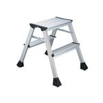 2Work Mini 2 Step Ladder Metal 460Mm