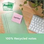 Post-It S/S Recycle 76X76 Asst Pk18