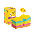 Post-It S/Stick 76X76 90S Crnvl Pk12