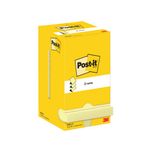 Post-It Z-Note 76X76 100S C/Ylw Pk12