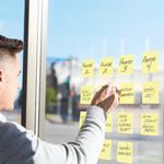 Post-It S/Stick 76X76 90S C/Ylw Pk12