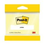 Post-It Yellow Notes 76X127Mm Pk12