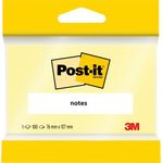 Post-It Yellow Notes 76X127Mm Pk12
