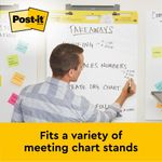 Postit Table Top Meeting Chart Wht