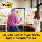 Postit Table Top Meeting Chart Wht