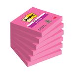 Post-It Super Sticky 76X76 Fuch Pk6