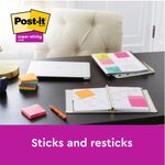 Post-It Super Sticky Ast X3Foc Pk24