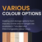 Impulse 2Drw Mobile Pedestal Wh