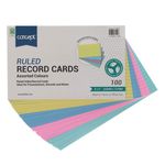 Concept Pkt.100 8�X5� Ruled Record C