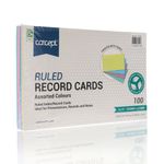 Concept Pkt.100 8�X5� Ruled Record C