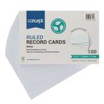 Concept Pkt.100 6�X4� Ruled Record C