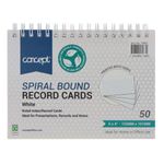 Concept Pkt.50 6�X4� Spiral Bound Re