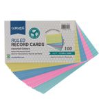 Concept Pkt.100 5�X3� Ruled Record C