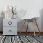 In Desk Power Module 1Xuk Socket Wht