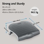 Kensington Solesaver Adj Footrest