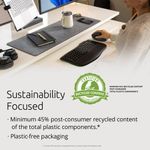 Kensington Pro Fit Ergo Wls Kbrd Blk