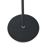 Alba Led Floor Lamp Round Head Blk
