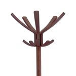 Alba Cafe Coat Stand Dark Wood