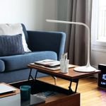 Alba Nomad Two Head Desk Lamp White