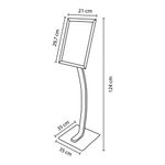 Alba Wall A4 Snap Frame Display