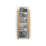 Alba Wall Display Unit 5 Compartment