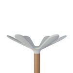 Alba Coat Stand Beech/White