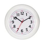 Acctim Wexham 24 Hour Wall Clock Wht