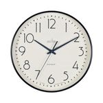 Acctim Earl Wall Clock 250Mm Black